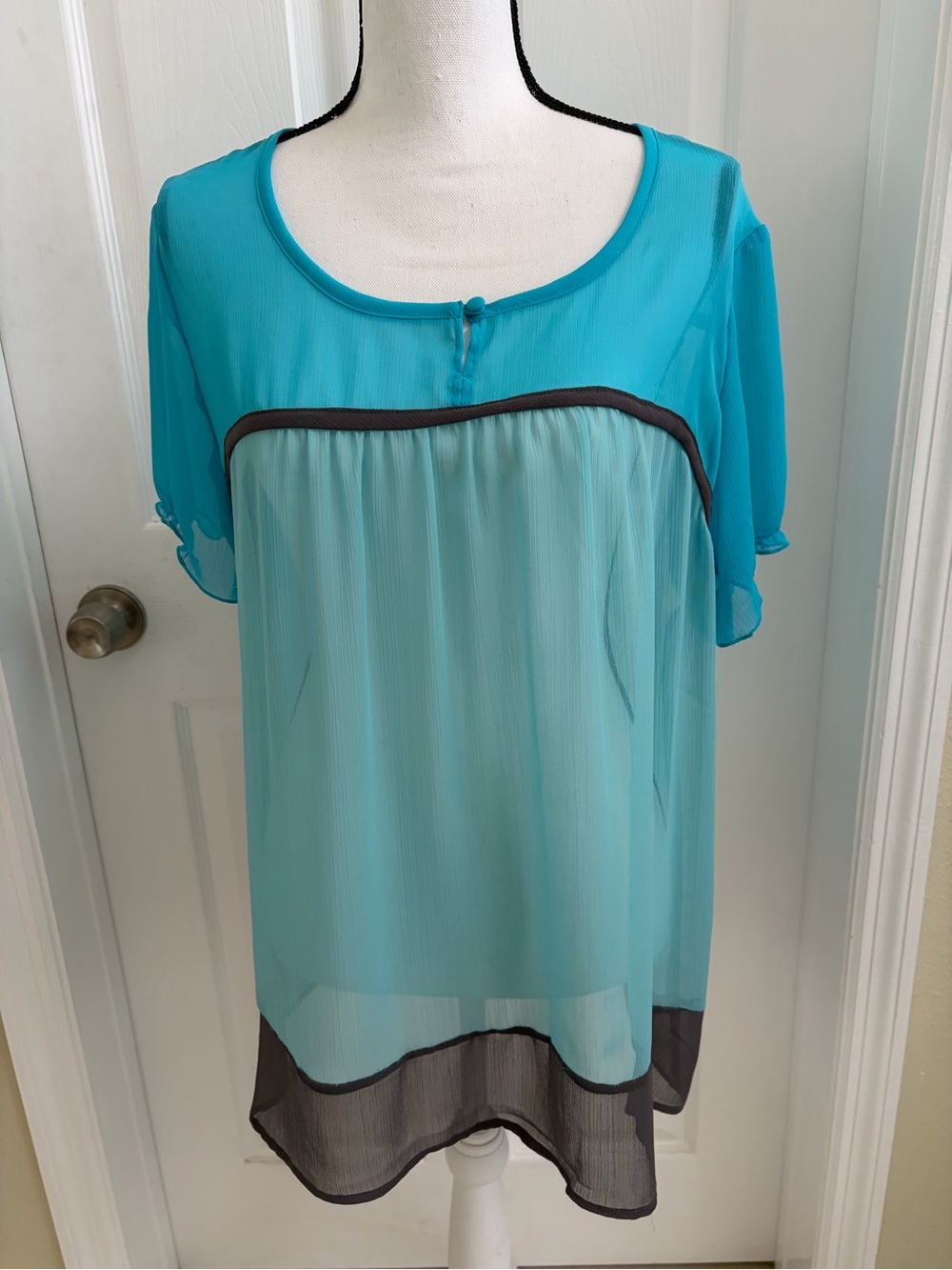 Vintage sheer top